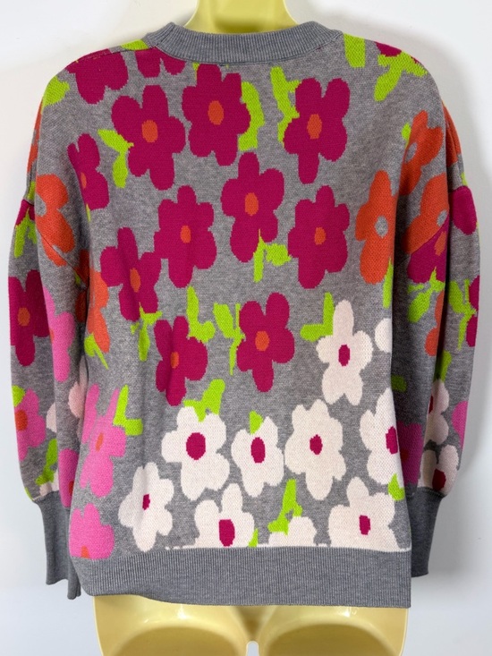 THML Anthropologie Renee Flower Knit Sweater - Picture 3 of 6